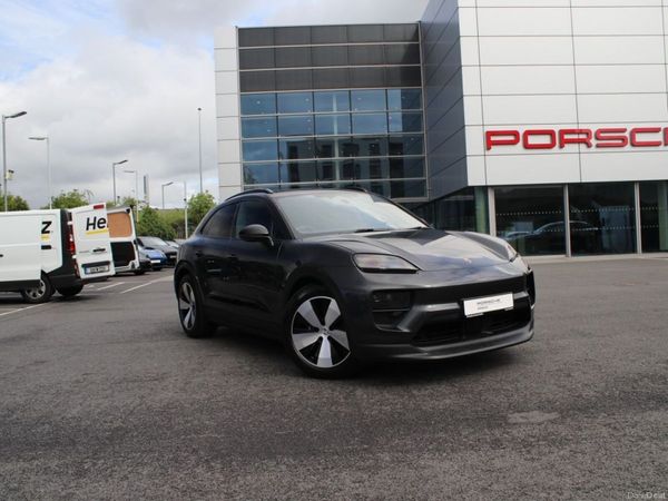 Porsche Macan SUV, Electric, 2026, Grey