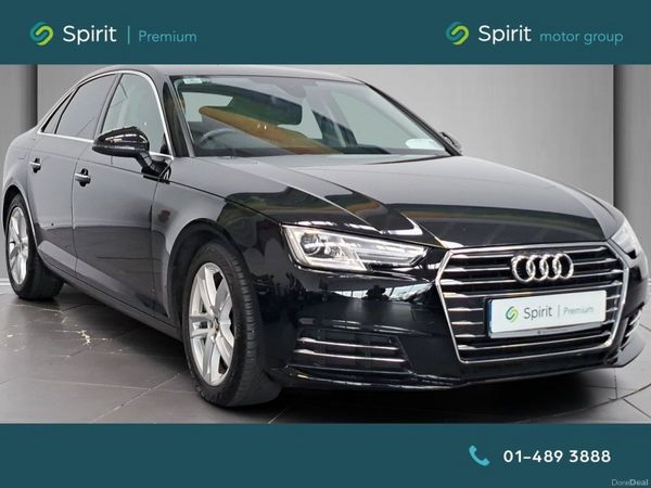 Audi A4 Saloon, Diesel, 2018, Black
