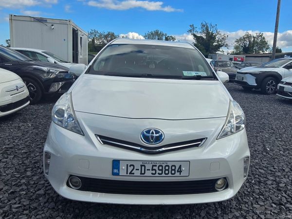 Toyota Prius MPV, Petrol Hybrid, 2012, White