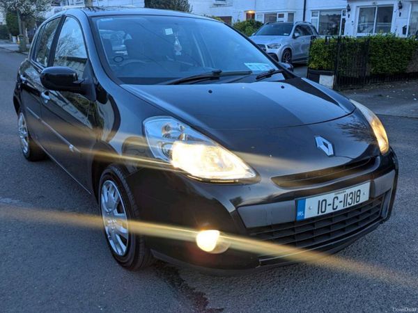 Renault Clio Hatchback, Ethanol Petrol, 2010, Black