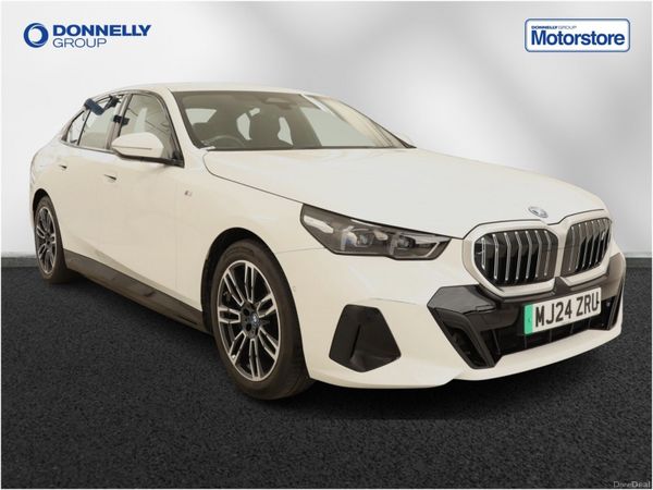BMW i5 Saloon, Electric, 2024, White