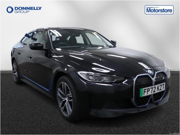 BMW i4 Hatchback, Electric, 2022, Black