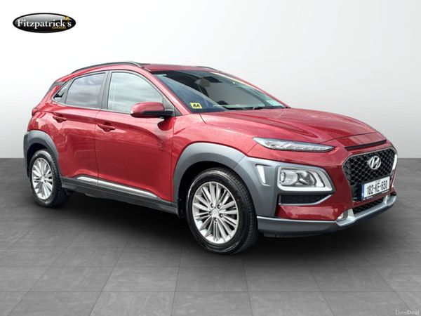 Hyundai KONA MPV, Petrol, 2018, Red