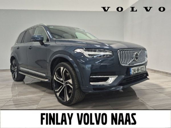 Volvo XC90 SUV, Petrol Plug-in Hybrid, 2024, Blue