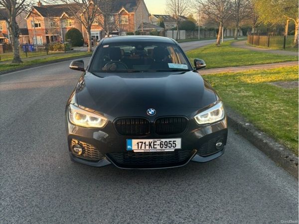 BMW 1-Series Hatchback, Diesel, 2017, Black