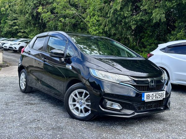 Honda Fit Hatchback, Petrol Hybrid, 2018, Black