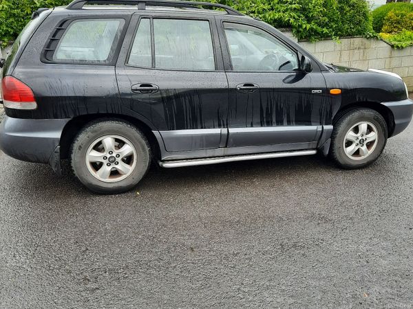 Hyundai Santa Fe SUV, Diesel, 2006, Black