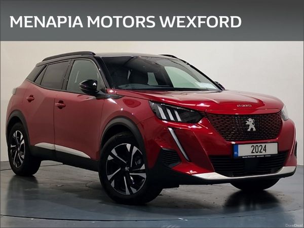 Peugeot 2008 SUV, Electric, 2024, Red