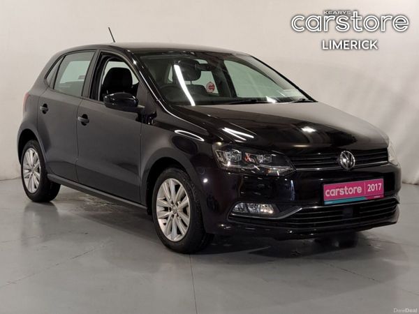 Volkswagen Polo Hatchback, Petrol, 2017, Black