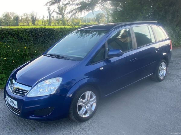 Vauxhall Zafira MPV, Diesel, 2010, Blue