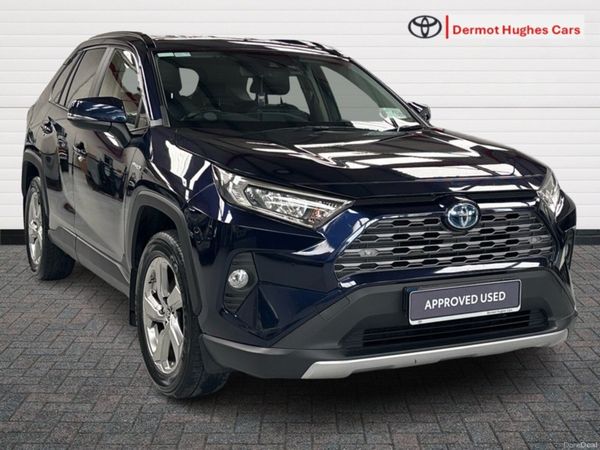 Toyota RAV4 SUV, Petrol Hybrid, 2022, Blue
