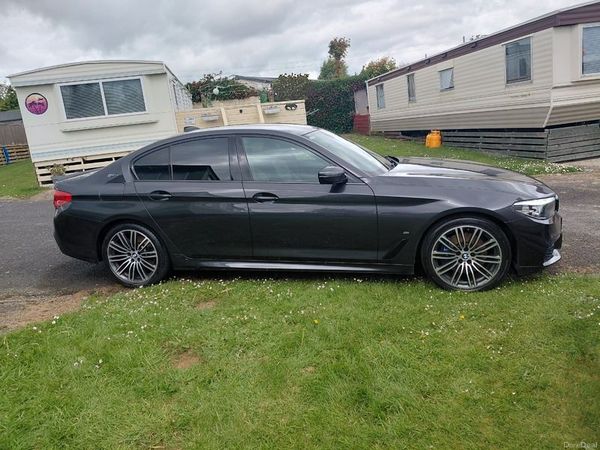 BMW 5-Series Saloon, Petrol Plug-in Hybrid, 2018, Grey