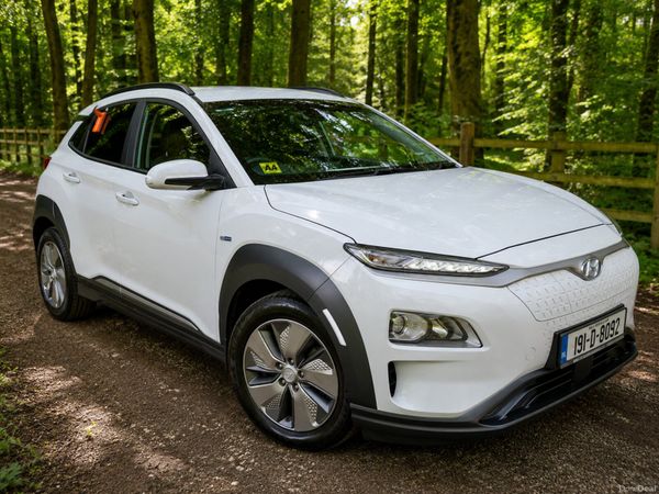 Hyundai KONA MPV, Electric, 2019, White