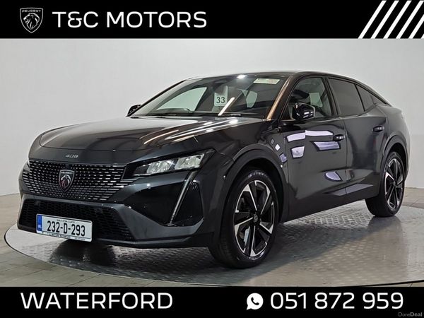 Peugeot 408 Hatchback, Petrol, 2023, Grey