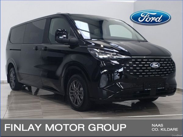 Ford Tourneo Custom MPV, Petrol Plug-in Hybrid, 2026, Black