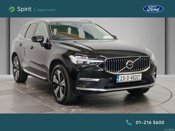 Volvo XC60 SUV, Petrol Plug-in Hybrid, 2023, Black