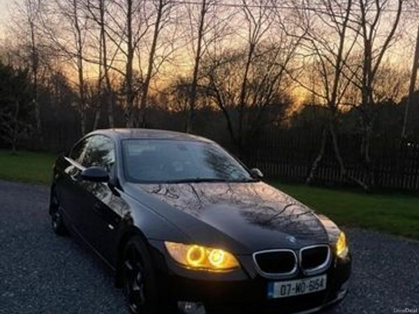 BMW 3-Series Coupe, Diesel, 2007, Black