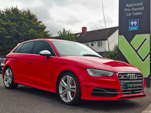 Audi S3 Hatchback, Petrol, 2016, Red