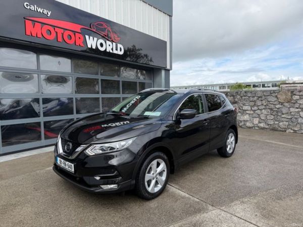 Nissan Qashqai SUV, Diesel, 2018, Black