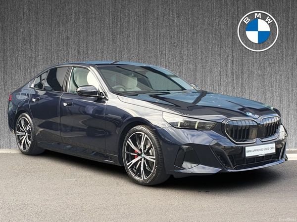 BMW 5-Series Saloon, Petrol Plug-in Hybrid, 2026, Black