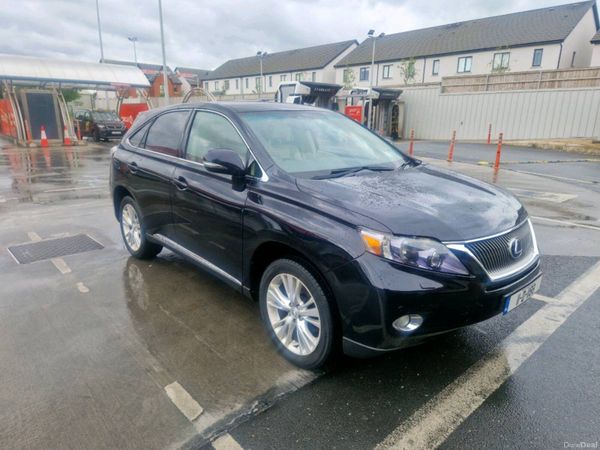Lexus RX SUV, Petrol Hybrid, 2011, Black