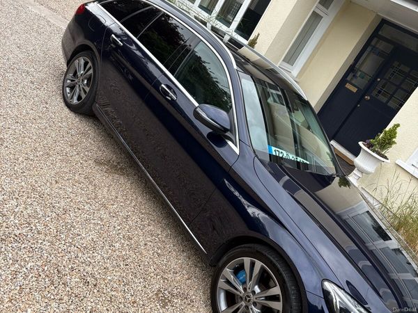 Mercedes-Benz C-Class Estate, Petrol Plug-in Hybrid, 2017, Blue