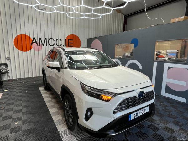 Toyota RAV4 SUV, Petrol Hybrid, 2024, White