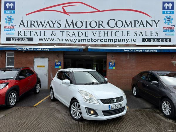 Suzuki Swift Hatchback, Petrol, 2015, White
