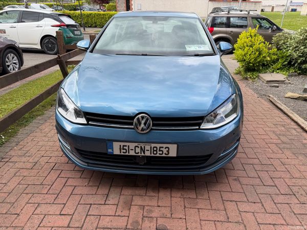Volkswagen Golf Hatchback, Diesel, 2015, Blue