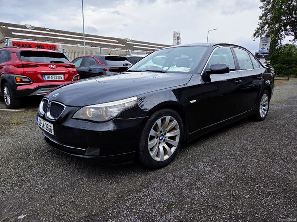 BMW 5-Series Saloon, Diesel, 2008, Black