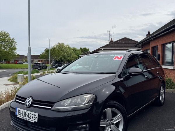 Volkswagen Golf Estate, Petrol, 2015, Black