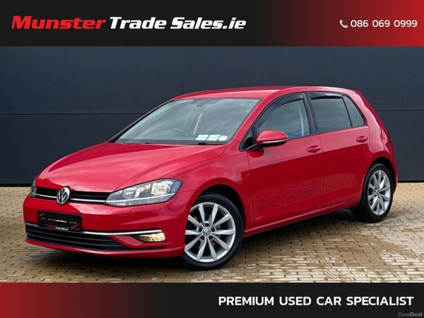 Volkswagen Golf Hatchback, Diesel, 2018, Red