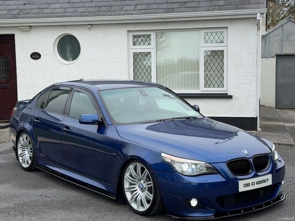 BMW 5-Series Saloon, Diesel, 2008, Blue