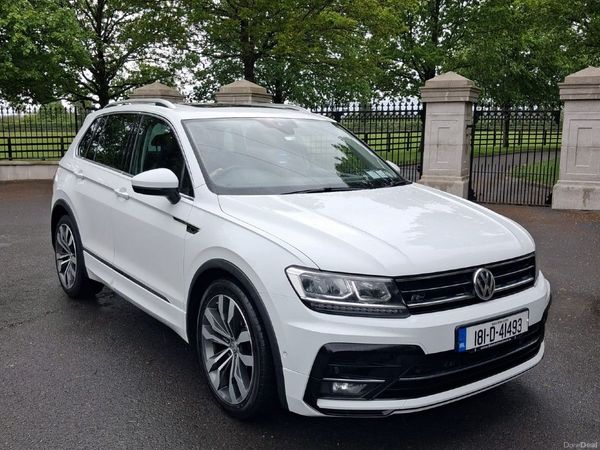 Volkswagen Tiguan SUV, Diesel, 2018, White