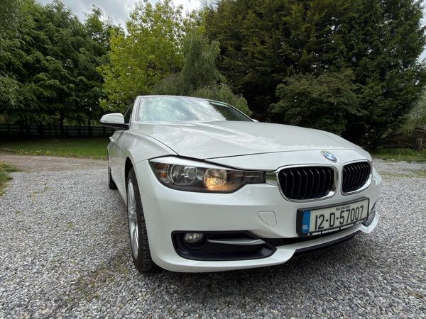 BMW 3-Series Saloon, Diesel, 2012, White