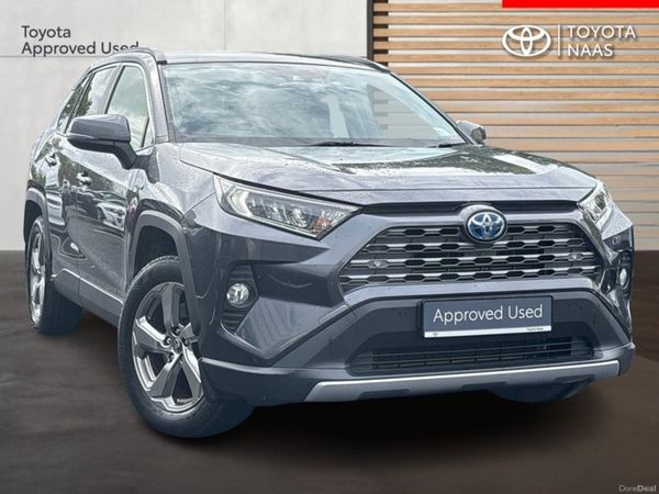 Toyota RAV4 SUV, Petrol Hybrid, 2022, Grey