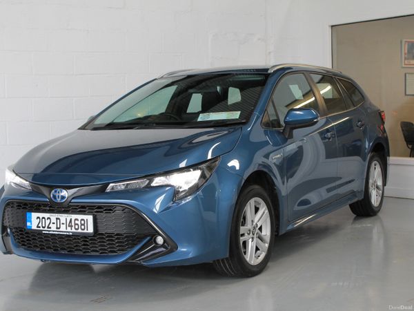 Toyota Corolla Estate/Jeep, Petrol Hybrid, 2020, Blue