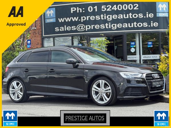 Audi A3 Hatchback, Petrol, 2017, Black