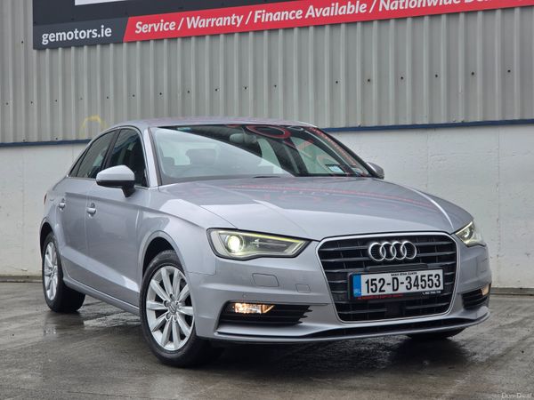 Audi A3 Saloon, Petrol, 2015, Silver