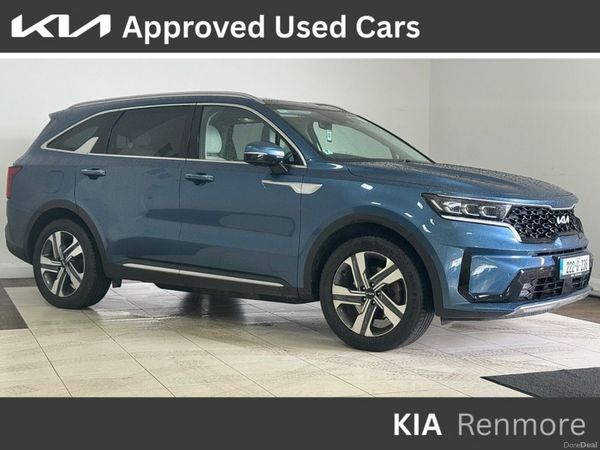Kia Sorento MPV, Petrol Plug-in Hybrid, 2022, Blue