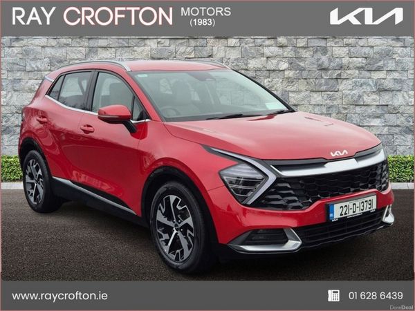 Kia Sportage SUV, Diesel, 2022, Red