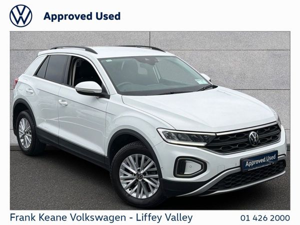 Volkswagen T-Roc SUV, Petrol, 2023, White