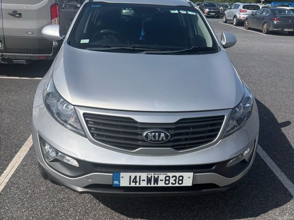 Kia Sportage SUV, Diesel, 2014, Silver