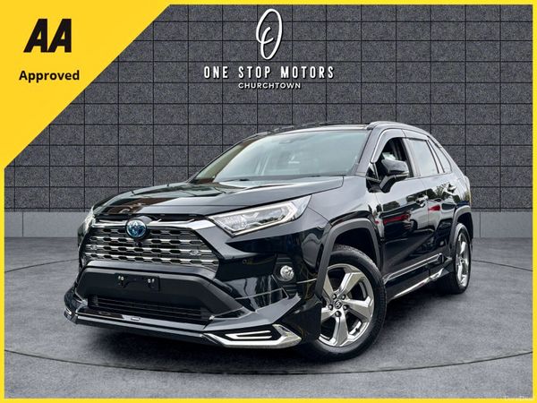 Toyota RAV4 SUV, Petrol Hybrid, 2021, Black