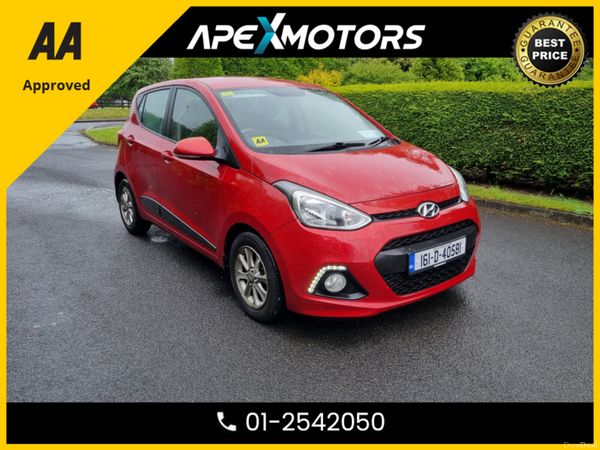 Hyundai i10 Hatchback, Petrol, 2016, Red