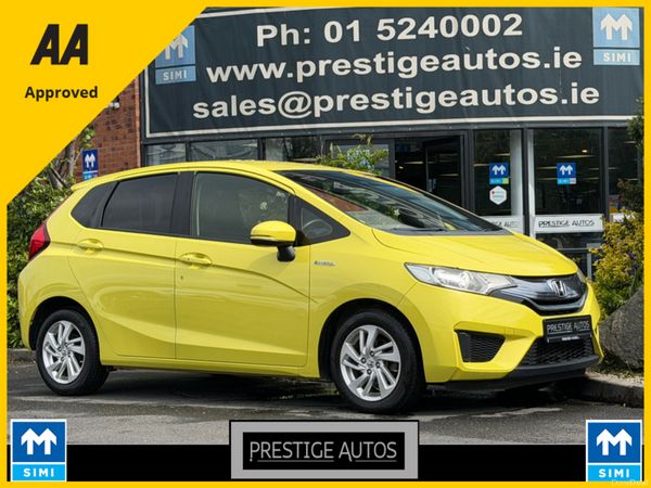 Honda Fit Hatchback, Petrol Hybrid, 2015, Yellow