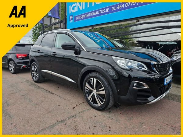 Peugeot 3008 Hatchback, Petrol, 2019, Black