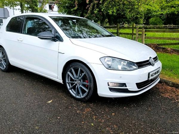 Volkswagen Golf Hatchback, Diesel, 2014, White