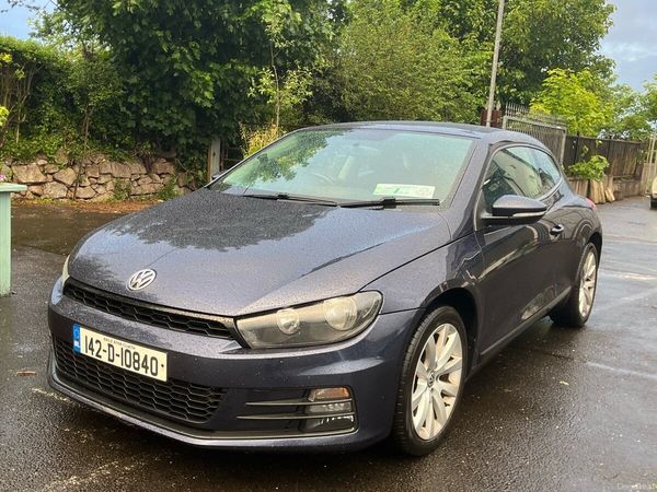 Volkswagen Scirocco Hatchback, Diesel, 2014, Blue