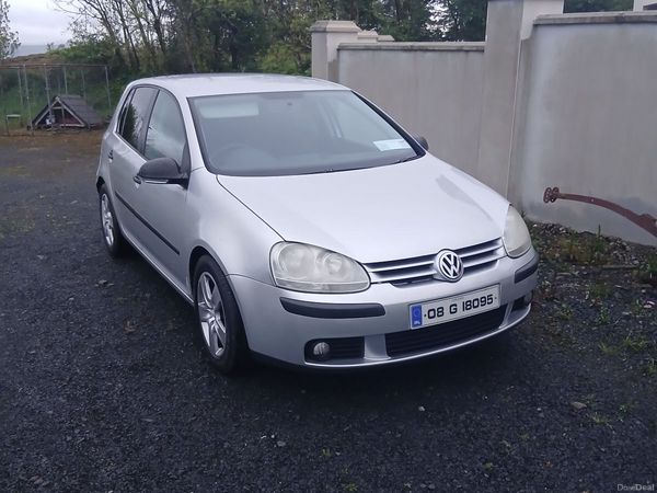 Volkswagen Golf Hatchback, Diesel, 2008, Silver